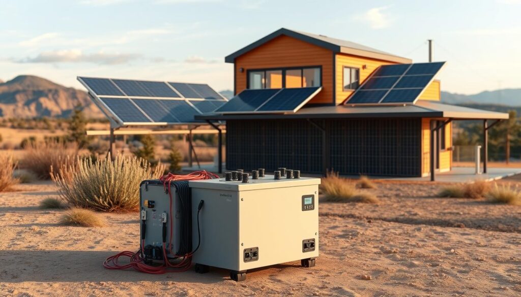 solar PV battery sizing